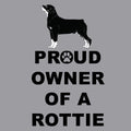 Rottweiler Proud Owner - Adult Unisex Hoodie Sweatshirt