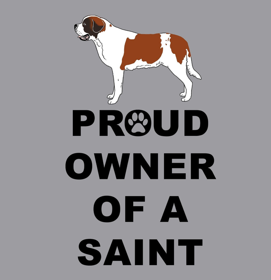 Saint Bernard Proud Owner - Women's V-Neck T-Shirt