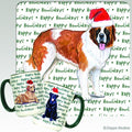 Saint Bernard Holiday Mug