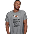 Saint Bernard Proud Owner - Adult Unisex T-Shirt