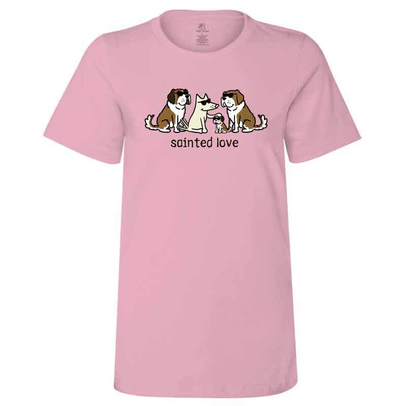 Sainted Love - Ladies T-Shirt Crew Neck