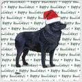 Schipperke "Happy Howlidays" Coaster