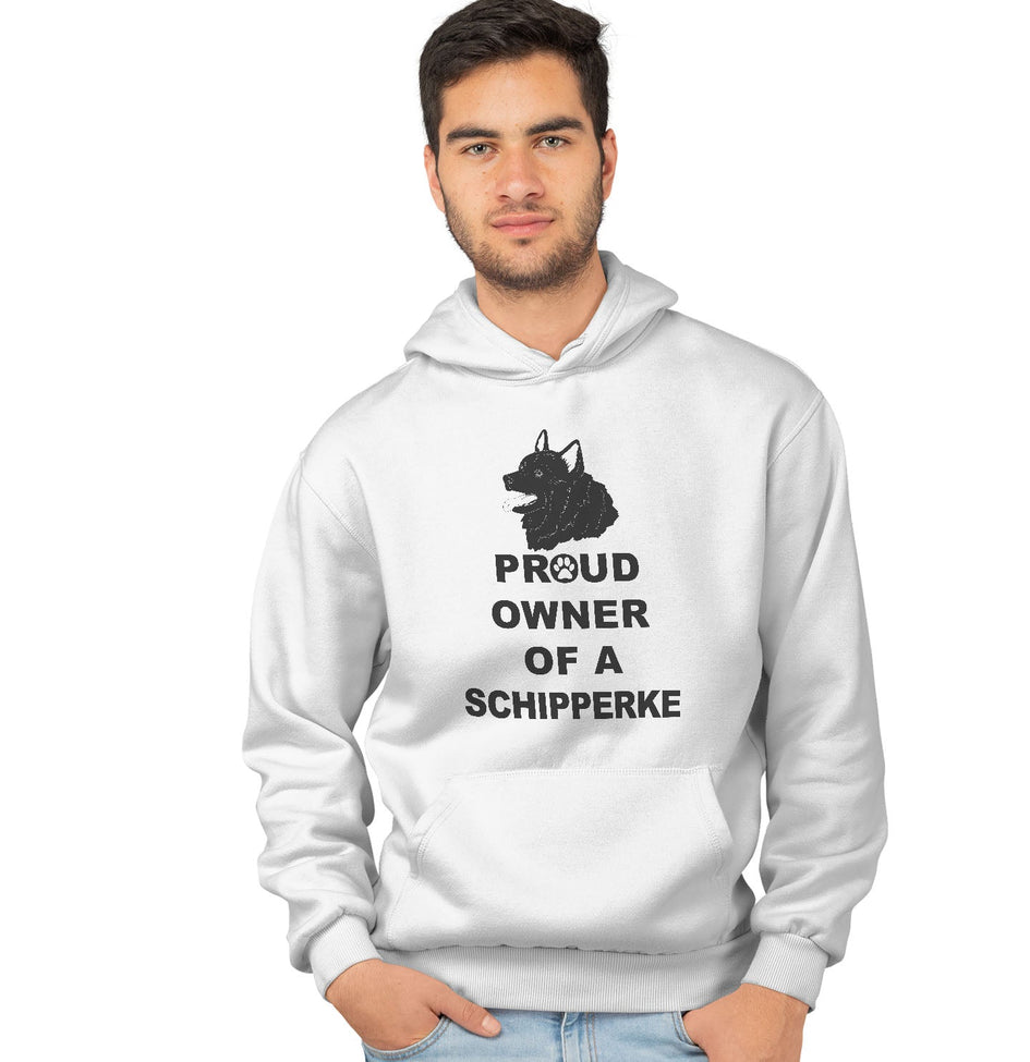 Schipperke Proud Owner - Adult Unisex Hoodie Sweatshirt