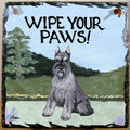 Schnauzer Slate Sign