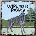 Scottish Deerhound Slate Sign