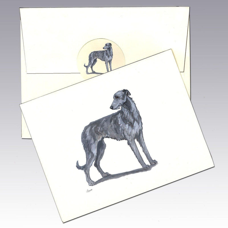 Scottish Deerhound Note Cards