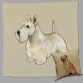 Scottish Terrier Pillow Cover