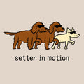 Setter in Motion - Ladies Curvy V-Neck Tee