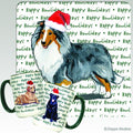 Shetland Sheepdog Holiday Mug