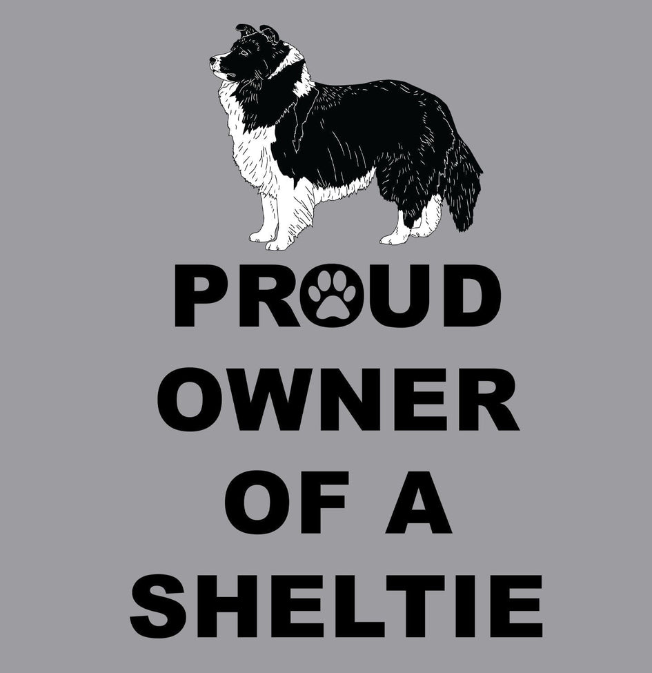 Shetland Sheepdog Proud Owner - Women's V-Neck T-Shirt