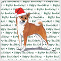 Shiba Inu "Happy Howlidays" Coaster