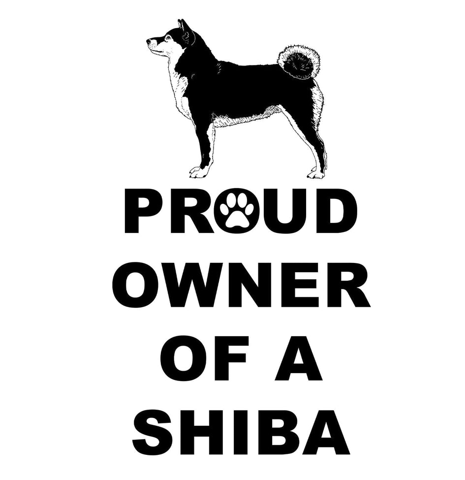 Shiba Inu Proud Owner - Women's V-Neck T-Shirt