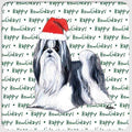 Shih Tzu "Happy Howlidays" Coaster