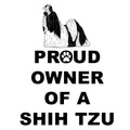 Shih Tzu Proud Owner - Adult Unisex Hoodie Sweatshirt