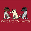 Short and to the Pointer - Canvas Tote