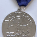 2-3/4" Fit Dog Medallion - Silver