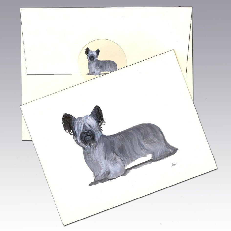 Skye Terrier Note Cards