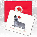 Skye Terrier Christmas Note Cards