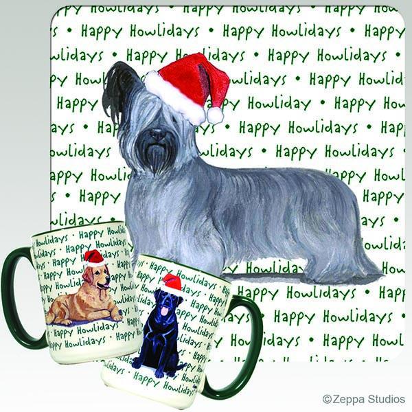 Skye Terrier Holiday Mug