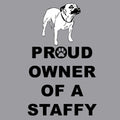 Staffordshire Bull Terrier Proud Owner - Women's V-Neck T-Shirt