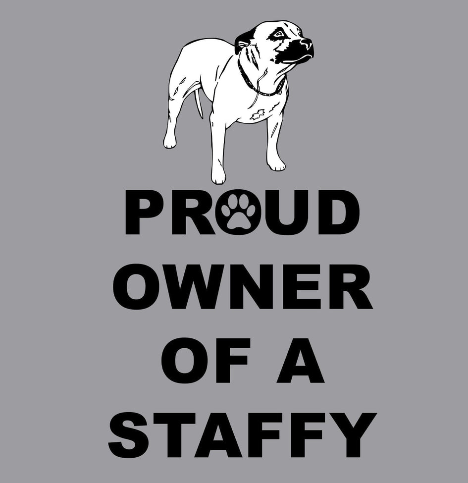 Staffordshire Bull Terrier Proud Owner - Women's V-Neck T-Shirt