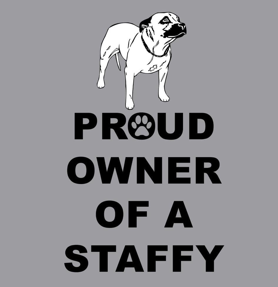 Staffordshire Bull Terrier Proud Owner - Adult Unisex Crewneck Sweatshirt