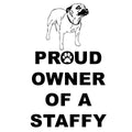 Staffordshire Bull Terrier Proud Owner - Adult Unisex Hoodie Sweatshirt