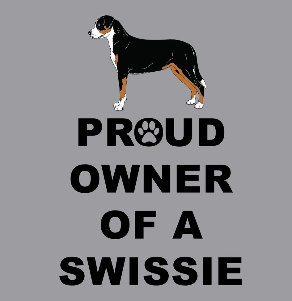 Greater Swiss Mountain Dog Proud Owner - Adult Unisex Crewneck Sweatshirt