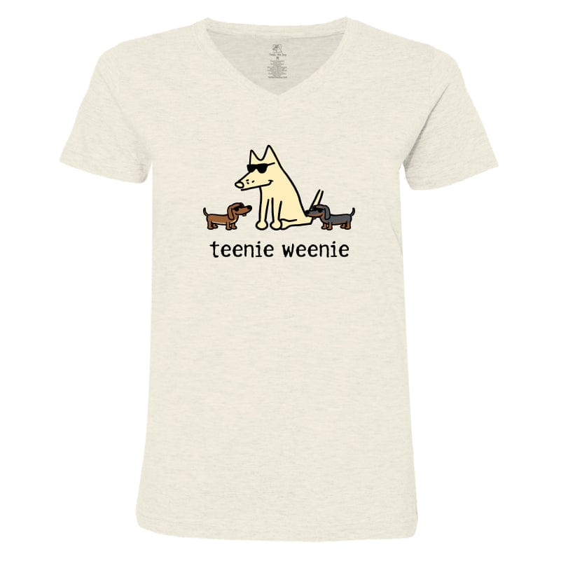 TEENIE WEENIE Vネックニットベスト ベスト ジレ クレイジーパターン プレッピー Vネック ニットベスト
