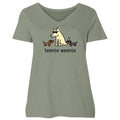 Teenie Weenie - Ladies Curvy V-Neck Tee