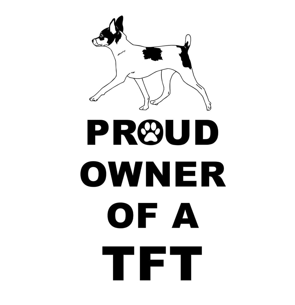 Toy Fox Terrier Proud Owner - Women's V-Neck T-Shirt