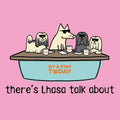 There's Lhasa Talk About - Ladies T-Shirt V-Neck