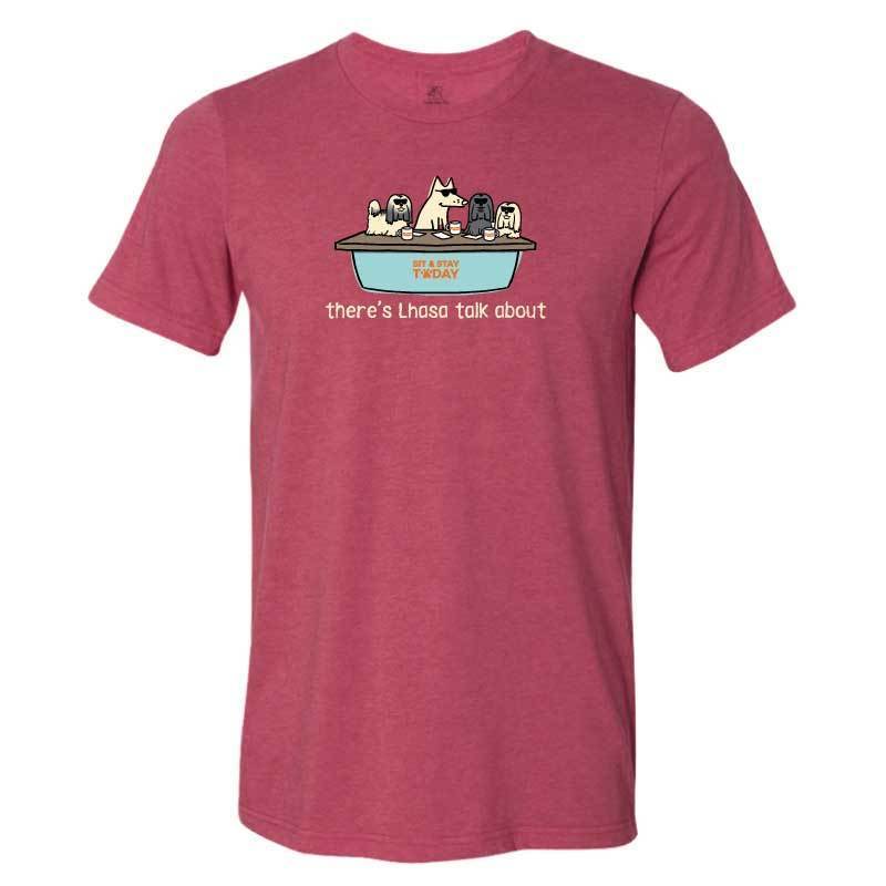 There's Lhasa Talk About - Lightweight Tee
