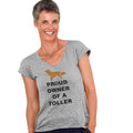 Nova Scotia Duck Tolling Retriever Proud Owner - Women's V-Neck T-Shirt