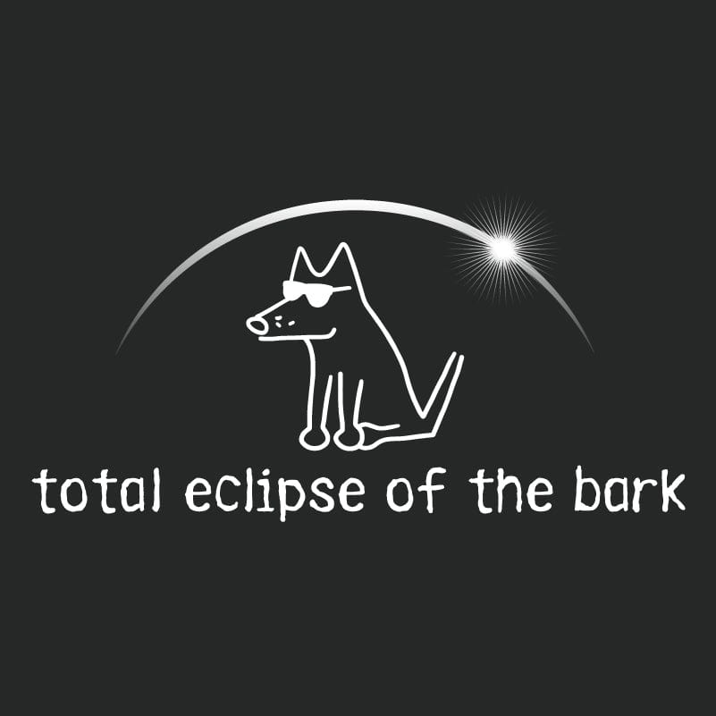 Total Eclipse of the Bark - Canvas Tote