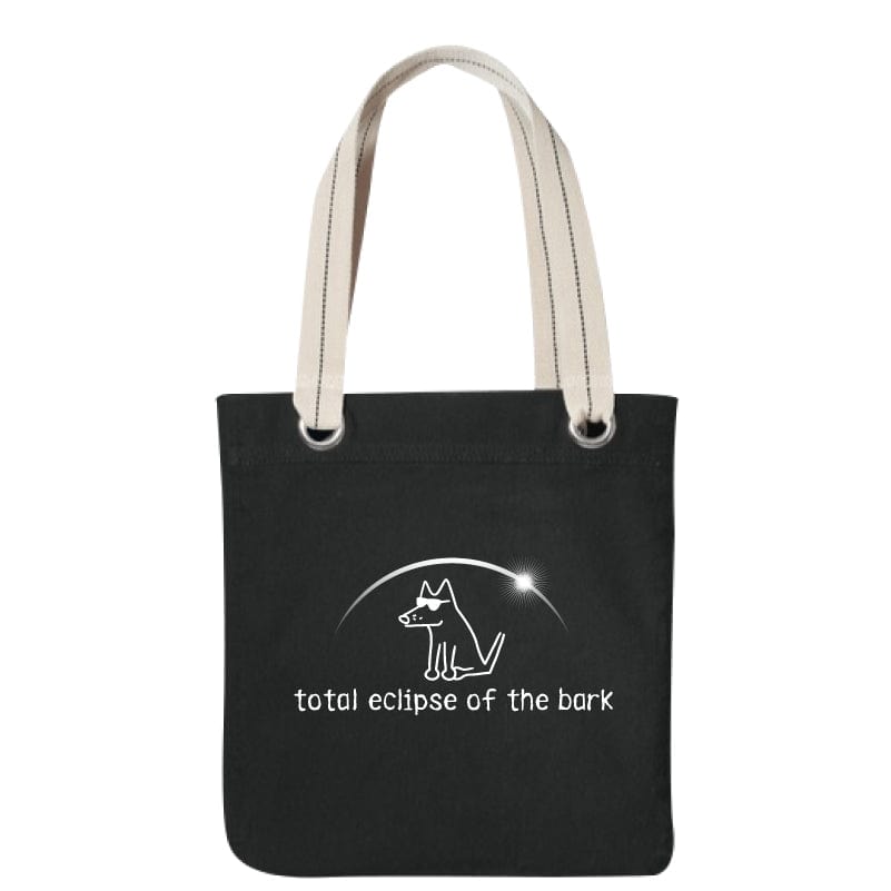 Total Eclipse of the Bark - Canvas Tote