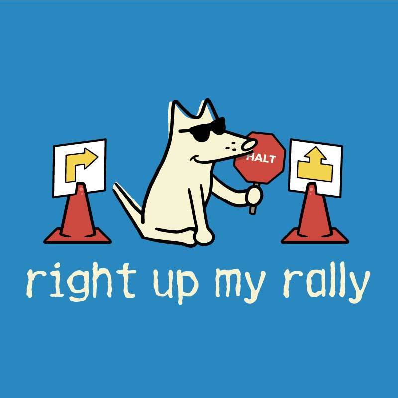 Right Up My Rally - Ladies Night T-Shirt