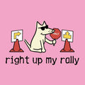 Right Up My Rally - Ladies T-Shirt V-Neck