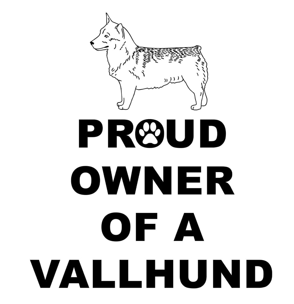 Swedish Vallhund Proud Owner - Women's V-Neck T-Shirt