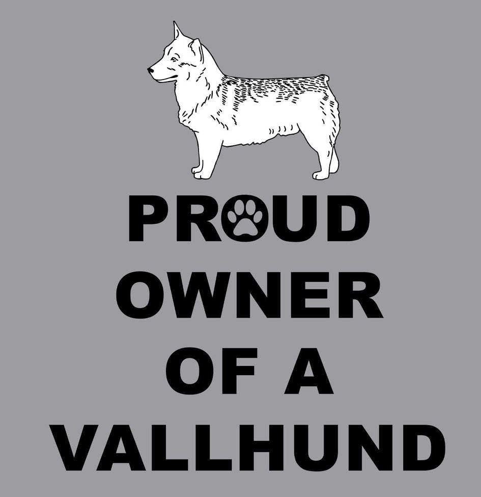 Swedish Vallhund Proud Owner - Adult Unisex Crewneck Sweatshirt