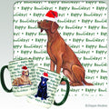 Vizsla Holiday Mug