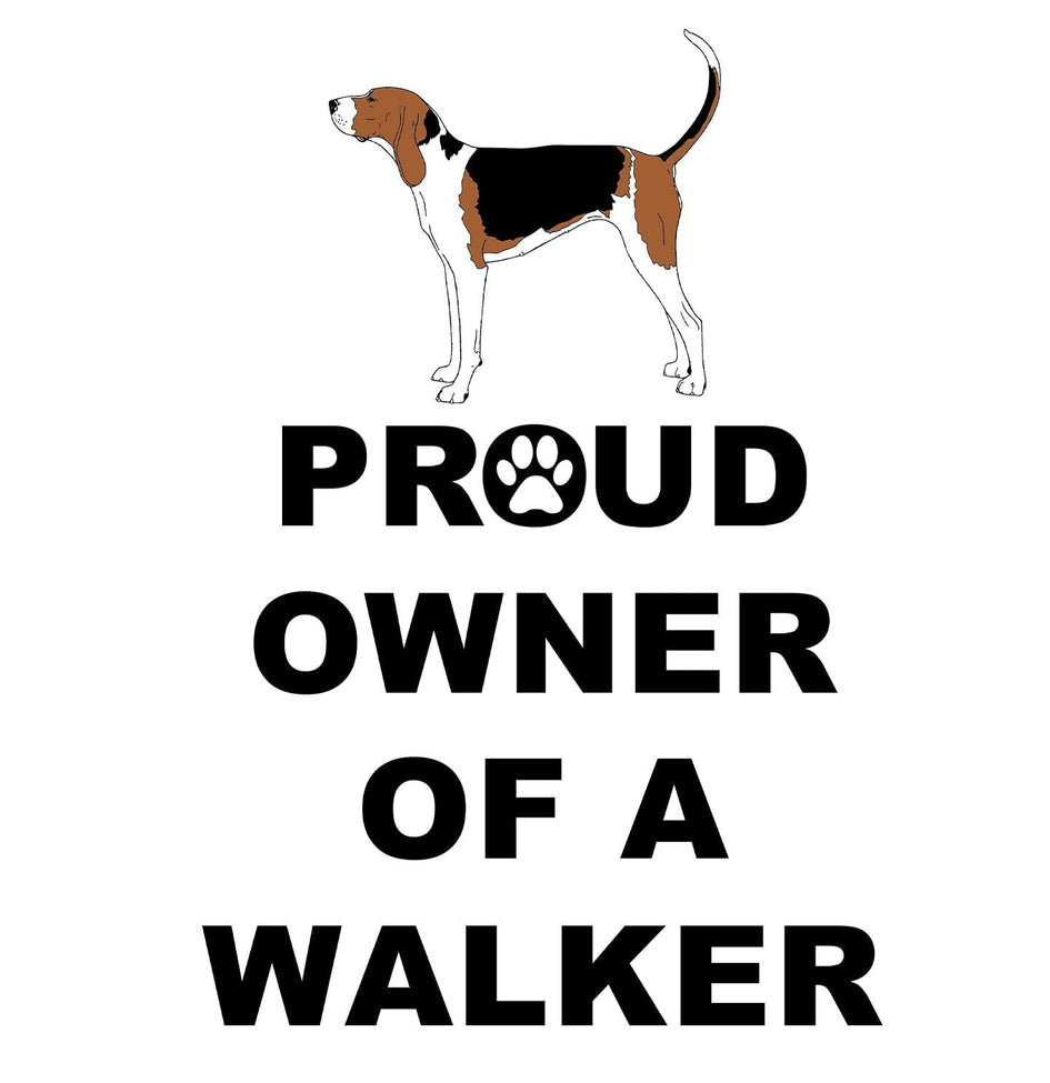 Treeing Walker Coonhound Proud Owner - Women's V-Neck T-Shirt