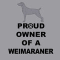 Weimaraner Proud Owner - Women's V-Neck T-Shirt
