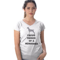 Weimaraner Proud Owner - Women's V-Neck T-Shirt