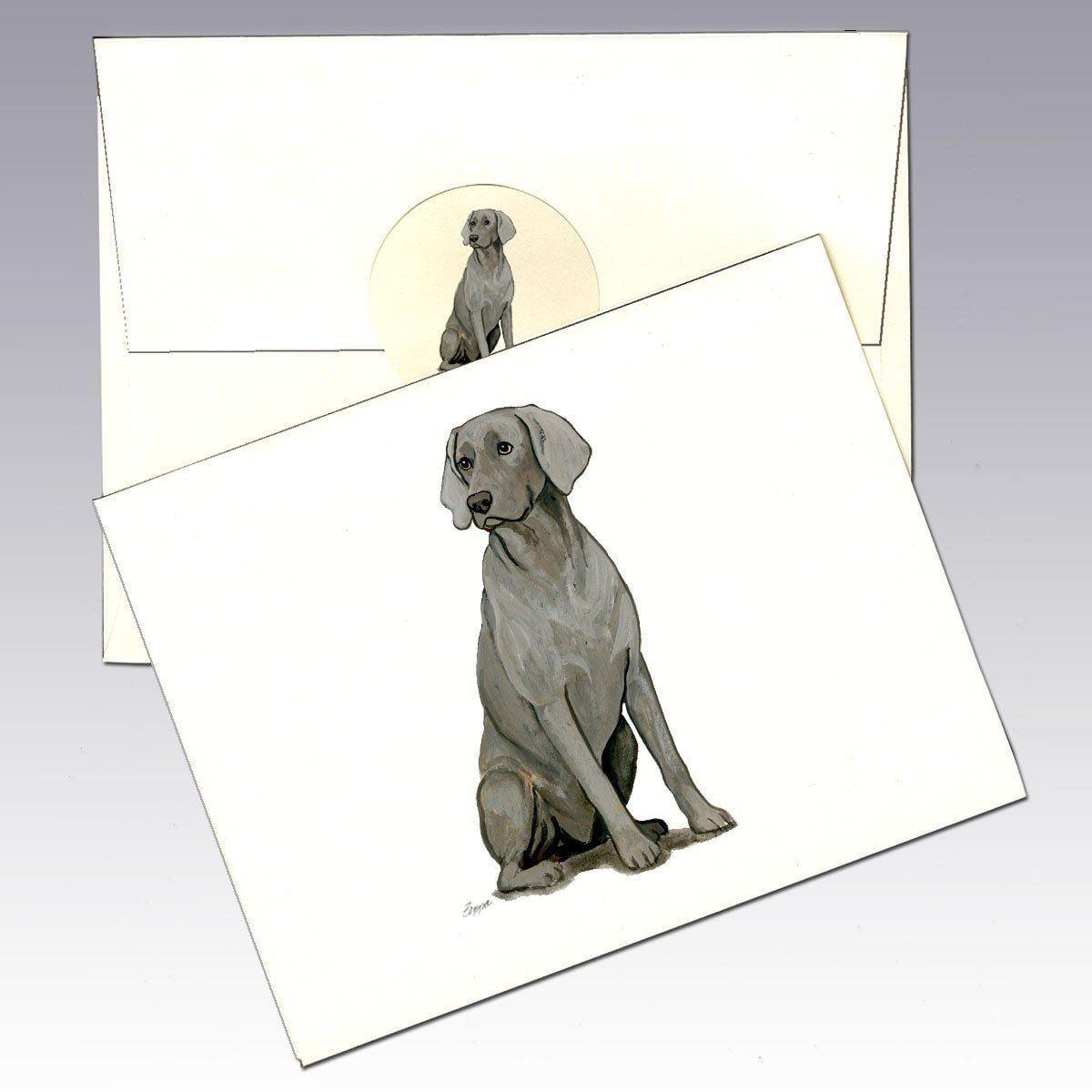 Weimaraner Note Cards | AKC Shop
