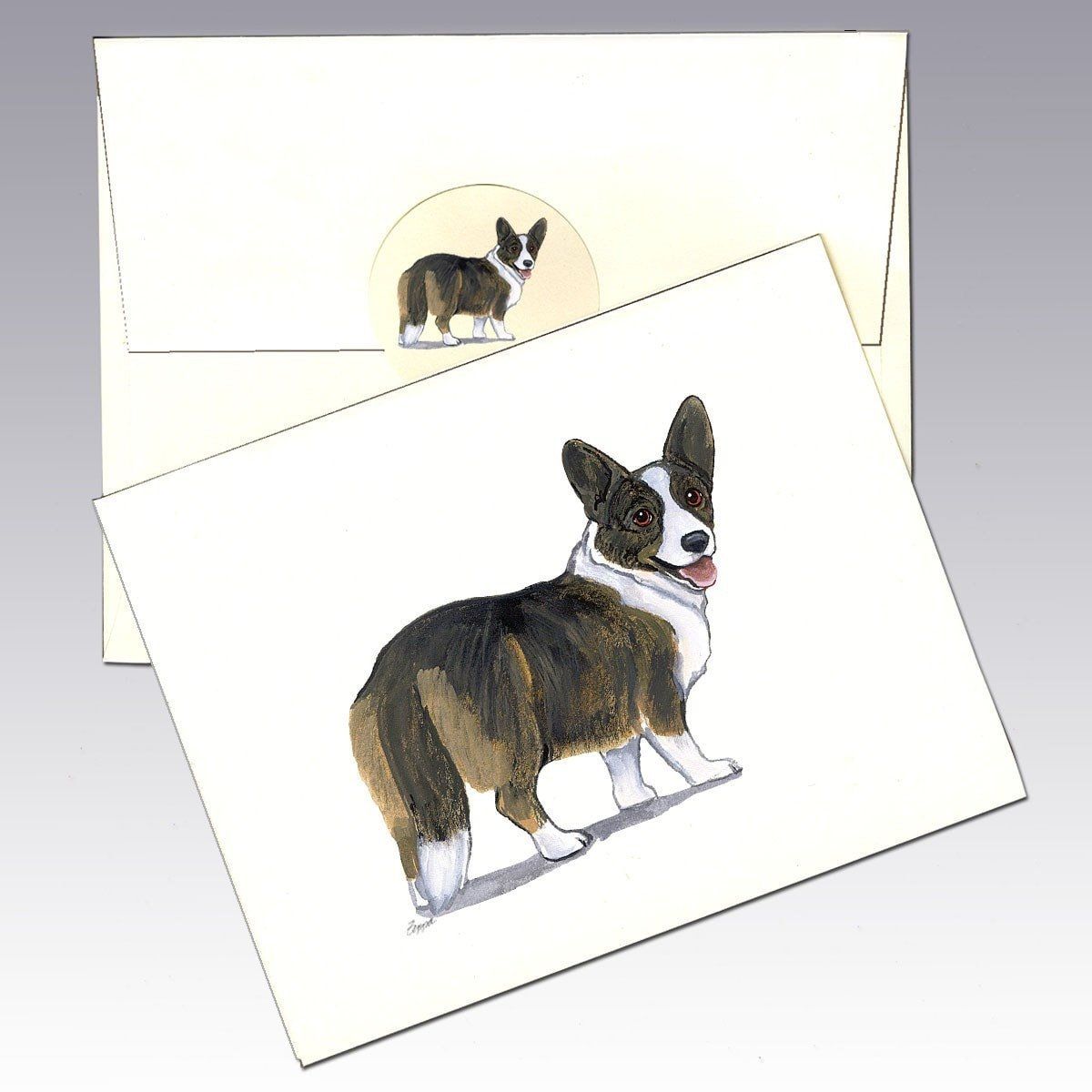 Cardigan Welsh Corgi Note Cards | AKC Shop