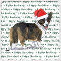 Cardigan Welsh Corgi "Happy Howlidays" Coaster