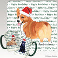 Pembroke Welsh Corgi Holiday Mug