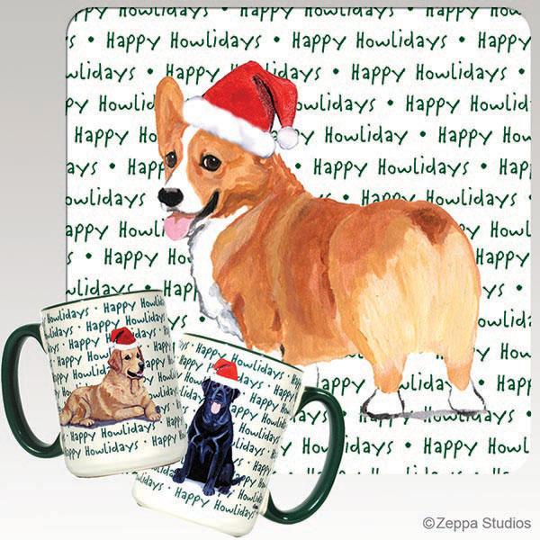 Pembroke Welsh Corgi Holiday Mug