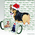 Pembroke Welsh Corgi Holiday Mug